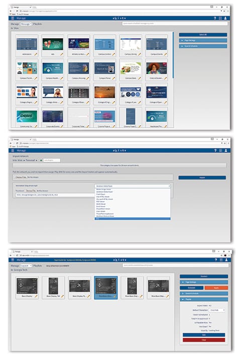 AxisTV Manage - Content Management System