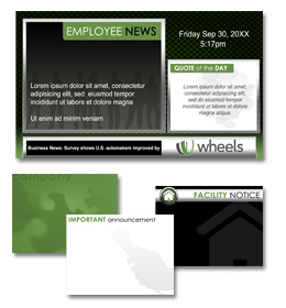 Branded Theme Packs for Digital Signage