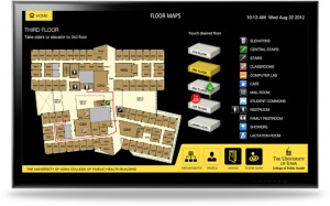 Interactive Wayfinding Digital Signage