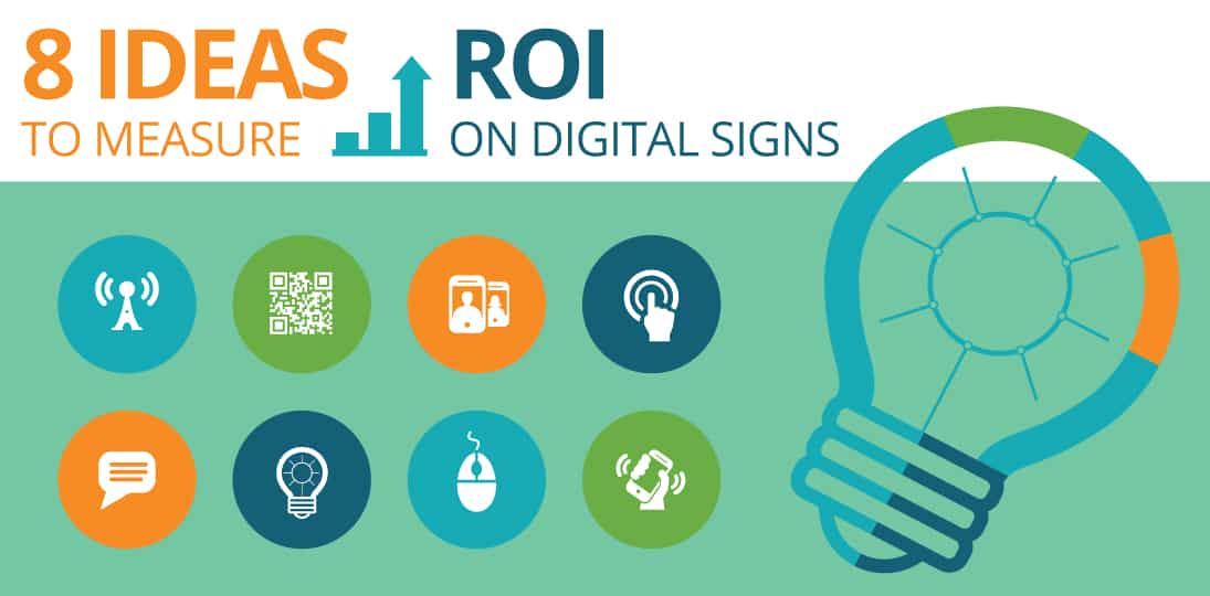 Get the data you need to determine ROI for digital signage success
