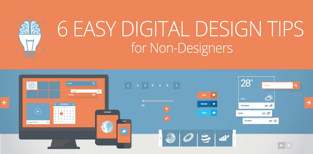 Get 6 easy digital design tips for people with no design skills
