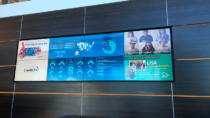 Credit One Bank Video Wall