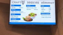 Hawaii Pacific Health Digital Menu Board