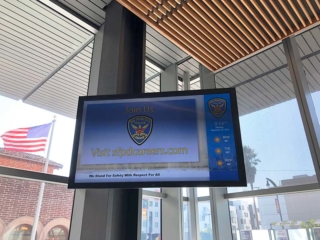 SFPD AxisTV Digital Signage