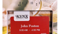 EPS 42 ePaper Sign w/Custom Layout &amp; Faceplate - Ken's