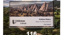 EPS 74 ePaper Sign w/Custom Layout &amp; Faceplate - City of Littleton, CO