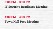 Ace Hardware Portrait Digital Signage - Events Schedule