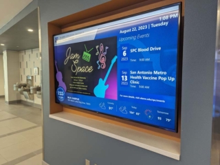 Alamo Colleges District Digital Signage with AxisTV Signage Suite