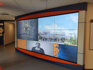 Bucknell University Digital Video Wall powered by AxisTV Signage Suite