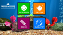 Visix designed this custom Interactive Aquarium Game for digital signs in a Children's Hospital