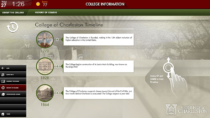 College of Charleston Interactive History Timeline for touchscreen digital signage