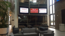 College of Charleston School of Business Digital Signs