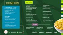Colorado State University Digital Menu Board - Comfort