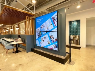 Cox Café Entrance Digital Signage