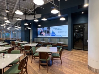Cox Corporate Café Video Wall