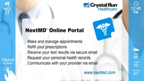 crystal-run-healthcare-digital-signage-demo