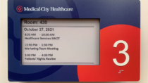 Medical City Healthcare Custom EPS 74 Faceplate