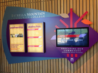 Estrella Mountain Community College Donor Wall