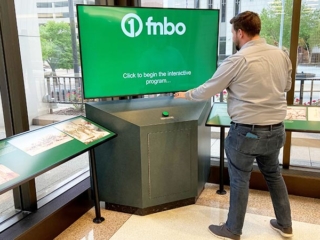 First National Bank of Omaha Digital Signage by Visix