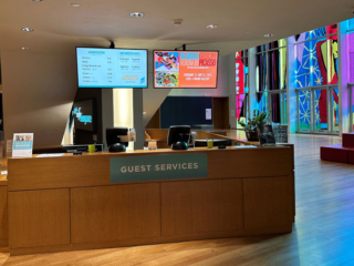 Mint Museum Digital Signage from Visix