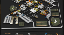 Neosho Community College Interactive Wayfinding with detailed map controls - created by Visix