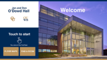 Oakland University William Beaumont School of Medicine - Interactive Wayfinding 
