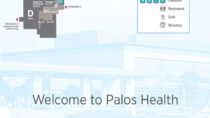 Visix designed this Palos Health Interactive Wayfinding project for their digital signage