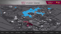 Southern Illinois University Interactive Campus Map show information about each building on campus