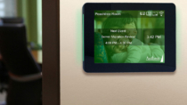 Touch10 Room Signs can change screen content to show rooms are available or busy
