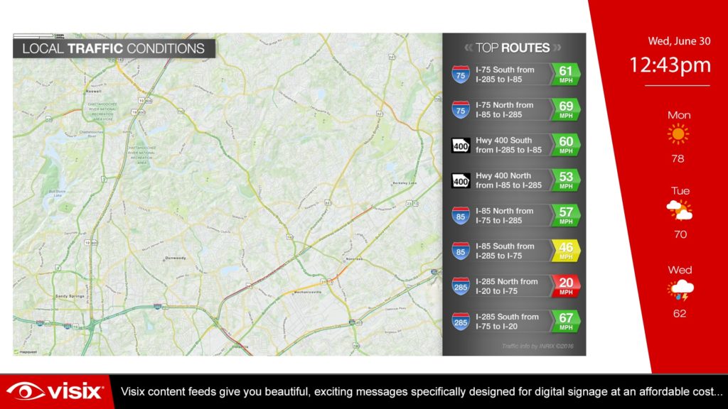 Traffic Routes