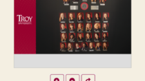 Troy University School of Nursing - Touchscreen Alumni Directory by Visix