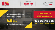 University of Maryland Athletics Digital Signage