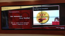 USC Engemann Student Health Center Digital Video Wall