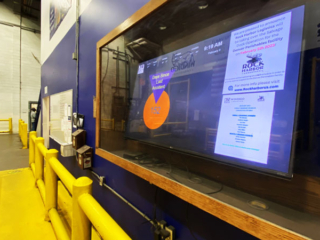 Windigo Logistics Digital Sign Showing Days Since Last Accident