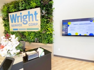 Wright Service Corp. Digital Signage