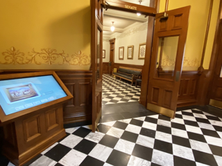Wyoming State Capitol Building Interactive Touchscreen Design
