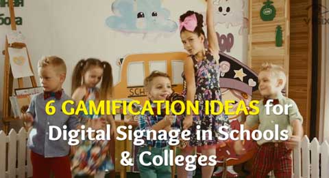 Engage students at schools and universities with gamification techniques on digital signs. Watch our "how to" video.