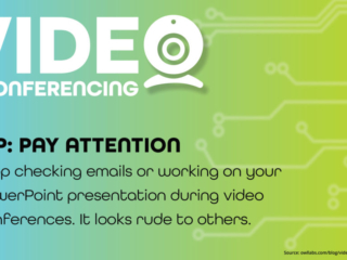 Video-Conferencing-Tips-Pay-Attention Free Graphic | Video Conferencing Tips | Pay Attention