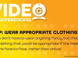 Video-Conferencing-Tips-Wear-Appropriate-Clothing Free Graphic | Video Conferencing Tips | Wear Appropriate Clothing