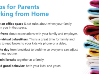 Visix-6-Tips-for-Parents-Working-at-Home Free Graphic | Work from Home Tips | 6 Tips for Parents