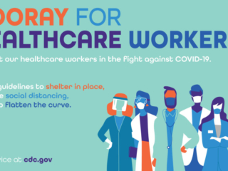 Visix-COVID19-Hooray-for-Healthcare-Workers Free Graphic | COVID-19 | Hooray for healthcare workers