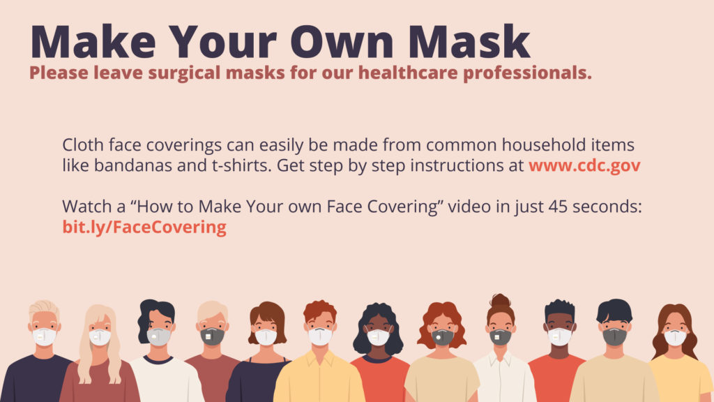 Free Graphic | COVID-19 | Make your own mask