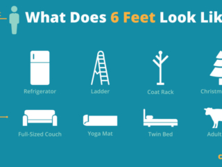 Visix-COVID19-What-is-Six-Feet Free Graphic | COVID-19 | What does six feet look like?