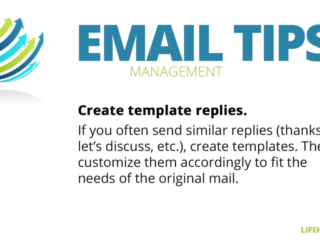 Visix-Email-Management-Tips-Template-Replies Free Graphic | Email Management Tips | Create template replies