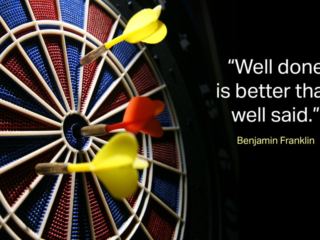 Visix-Inspirations-Quotes-Well-Done-Well-Said-Franklin Free Graphic | Inspirational Quotes | Quote by Benjamin Franklin