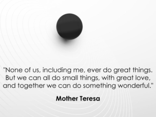 Visix-Together-Do-Somthing-Mother-Teresa Free Graphic | Together We Can | Quote by Mother Teresa