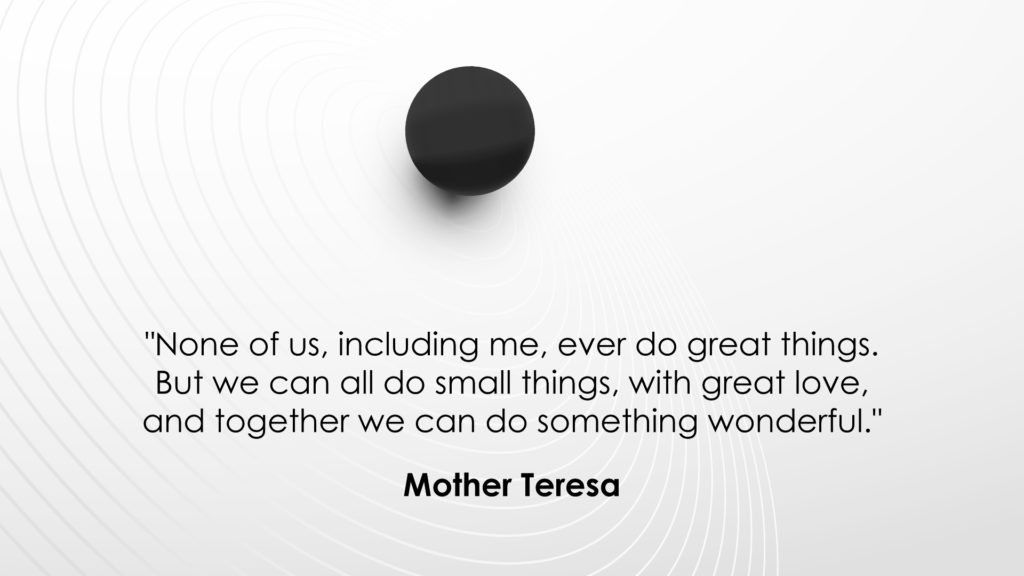 Free Graphic | Together We Can | Quote by Mother Teresa