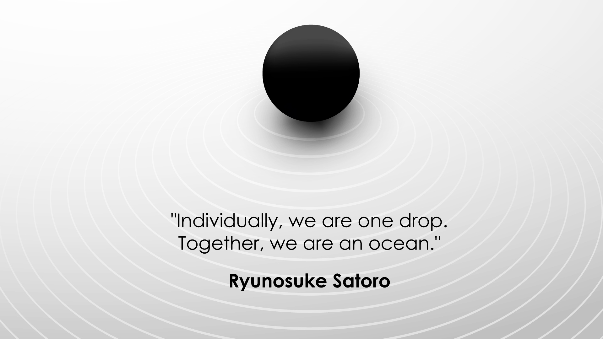 Free Graphic | Together We Can | Quote by Ryunosuke Satoro