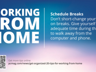 Visix-Working-From-Home-Schedule-Breaks Free Graphic | Work from Home Tips | Schedule breaks