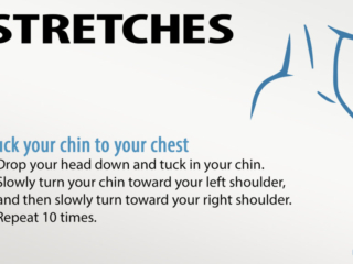 Easy-Desk-Stretches-Chin Free Graphic | Easy Desk Stretches | Tuck Your Chin